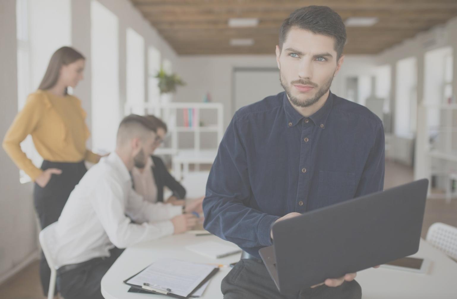 Trader analyzing psychological patterns in market behavior